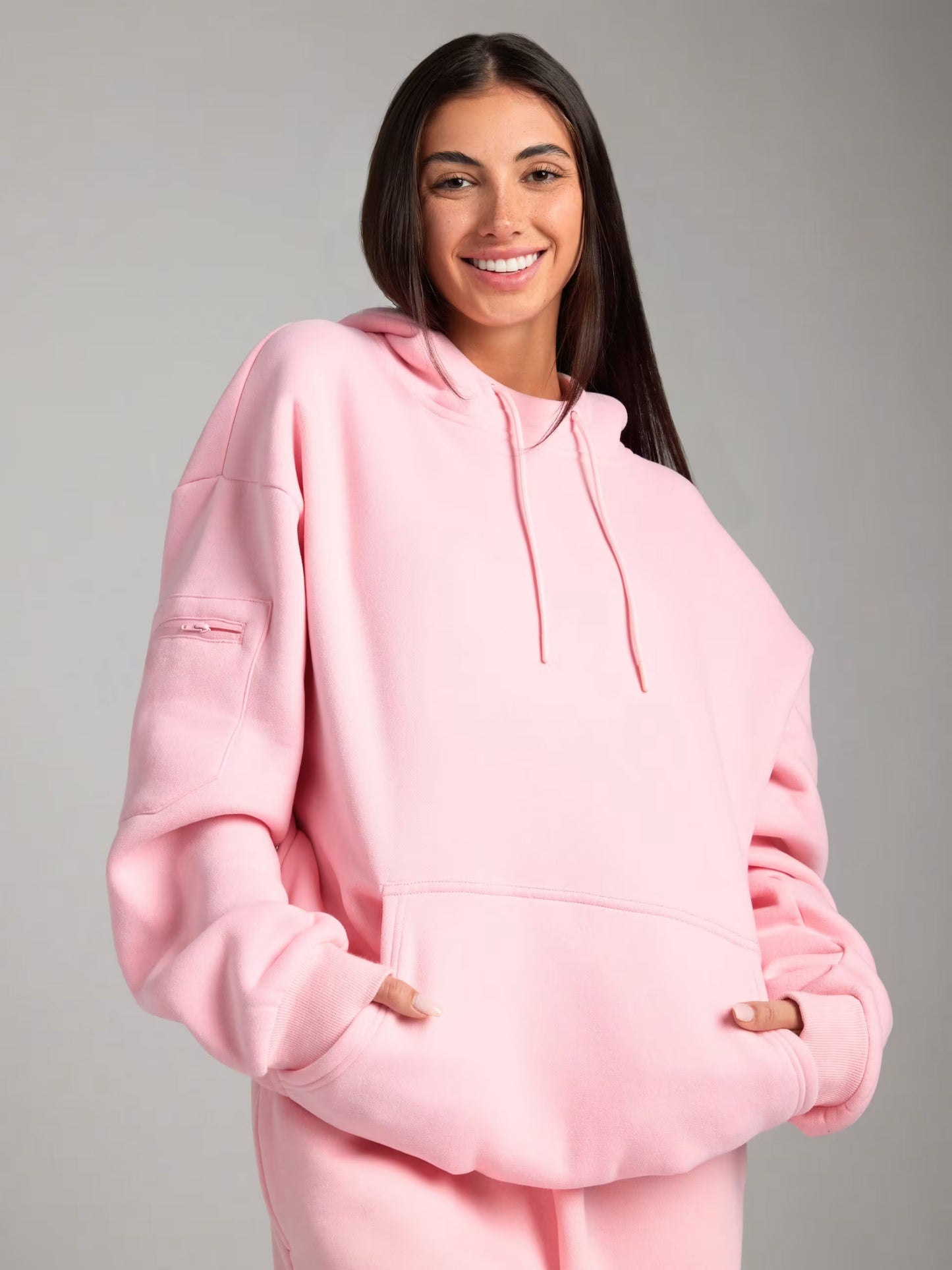 Le hoodie cocon anti-stress pour dormir partout 🤍