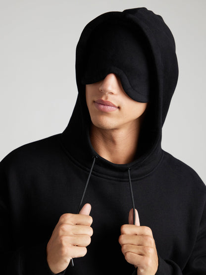 Le hoodie cocon anti-stress pour dormir partout 🤍