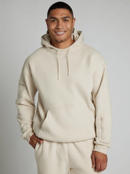 Le hoodie cocon anti-stress pour dormir partout 🤍