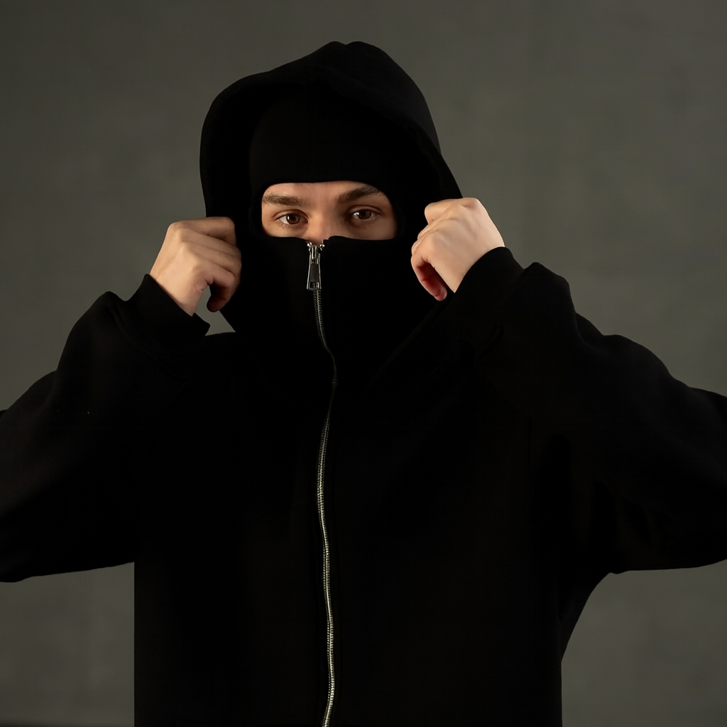 Le hoodie qui vous couvre de tout 🥷